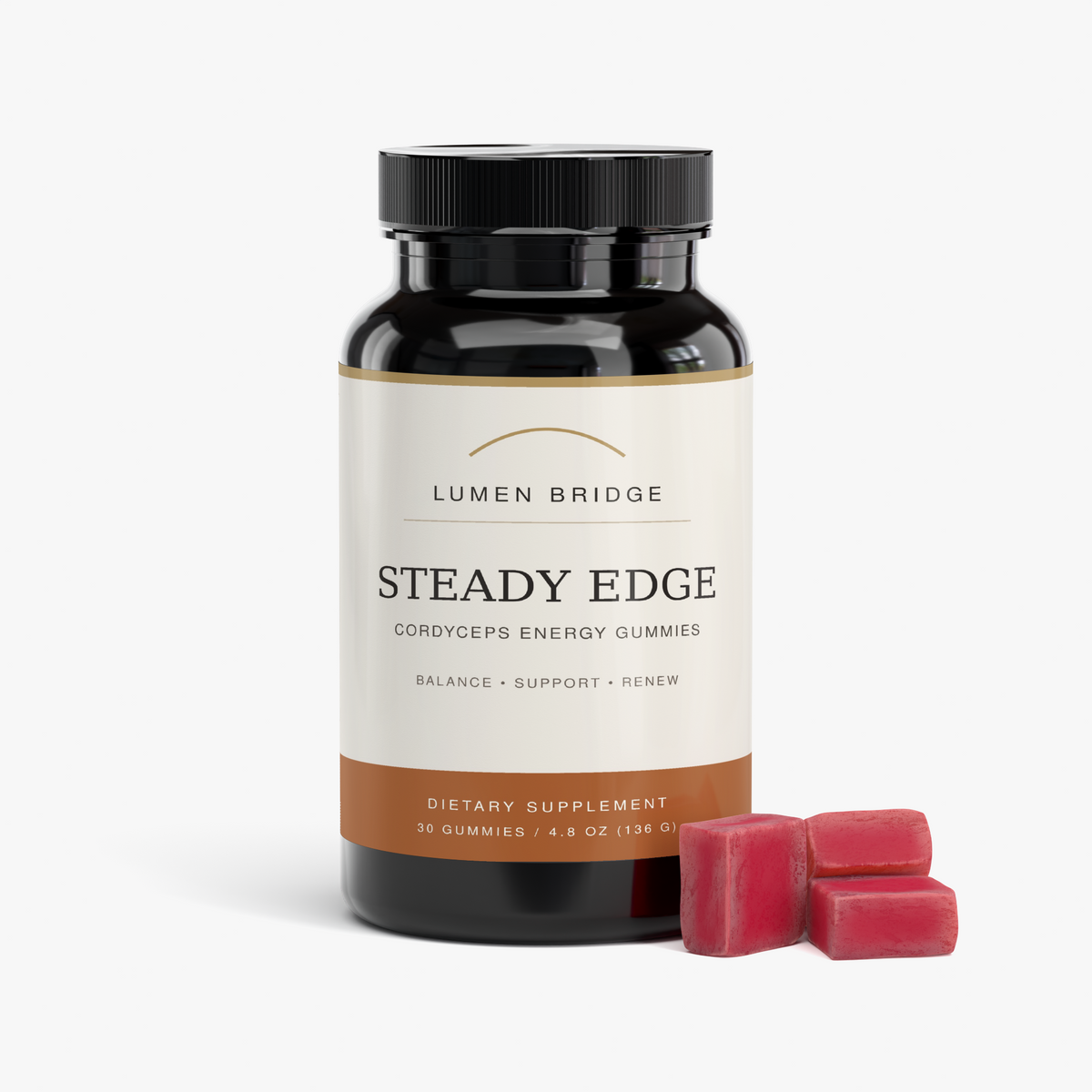 Steady Edge — Cordyceps Energy Gummies