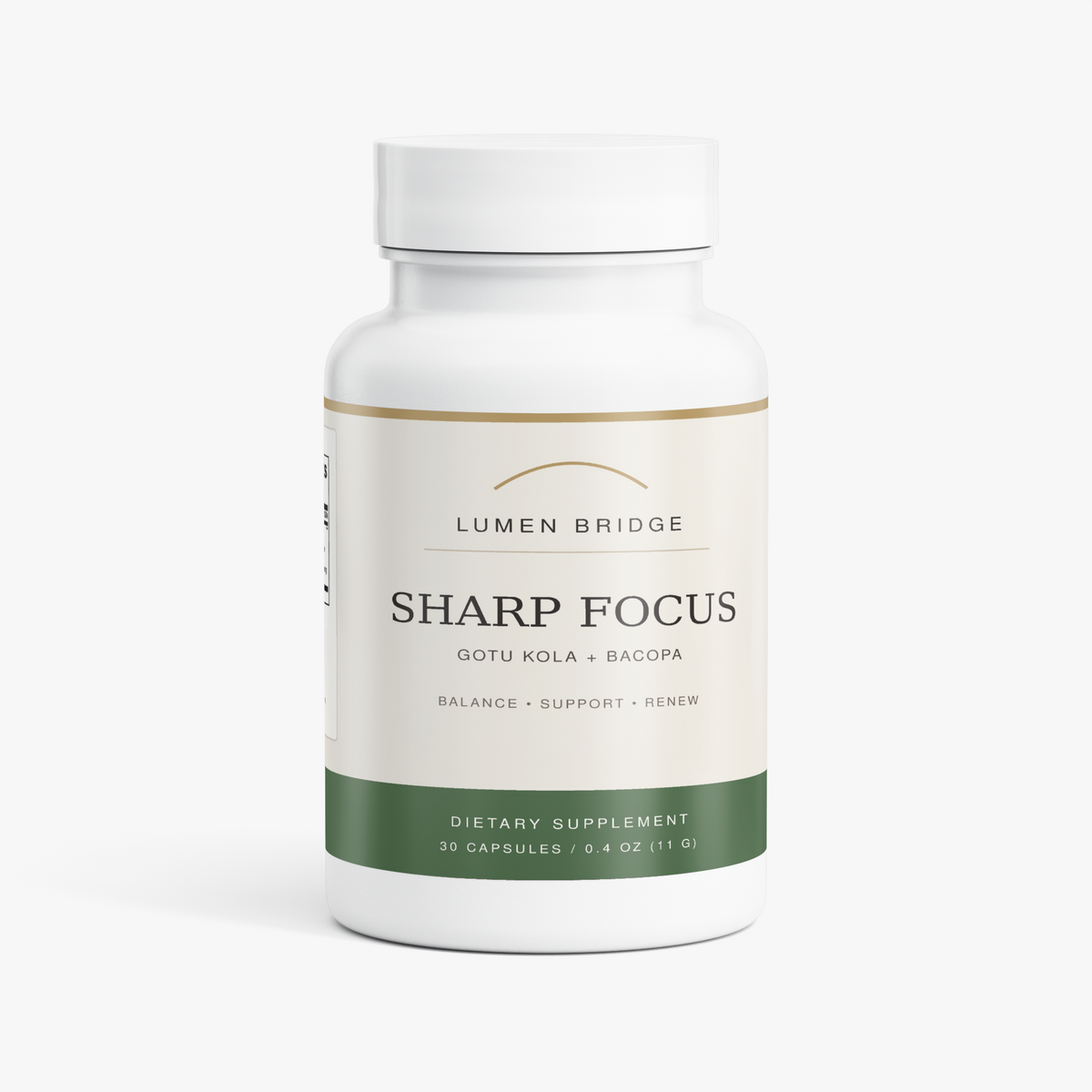 Sharp Focus — Gotu Kola + Bacopa